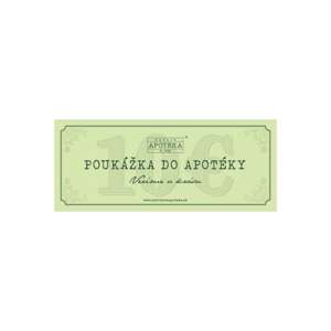Organická apotéka Havlíkova poukázka 10 € (platná pro slovenské prodejny a eshop)