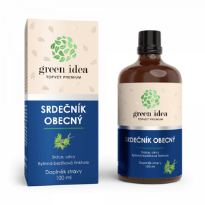 GREEN IDEA Srdečník - bezlihová tinktura 100 ml