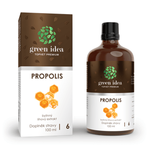 GREEN IDEA Propolis tinktura - kapky 100 ml