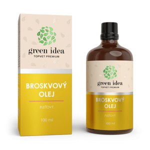 GREEN IDEA Broskvový pleťový olej 100 ml