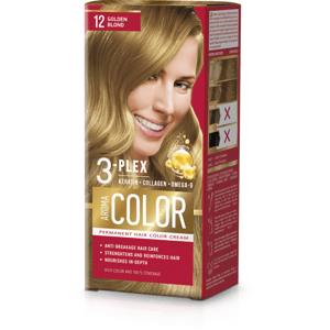 Barva na vlasy - zlatá blond č.12 Aroma Color
