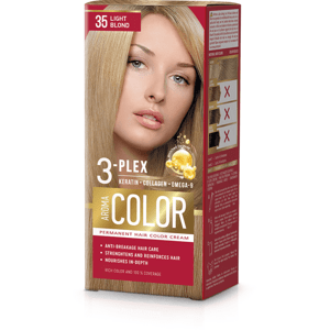 Barva na vlasy - světlá blond č. 35 Aroma Color