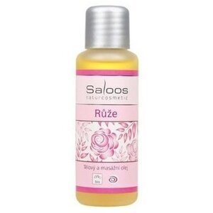 Masážní olej Růže BIO SALOOS Naturcosmetics 50 ml