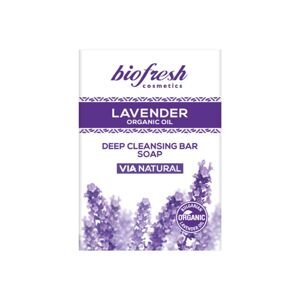 Hloubkově čistící mýdlo s organickým levandulovým olejem Lavender 100g