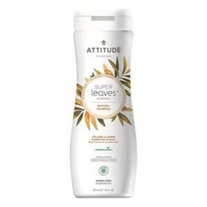 Přírodní šampón ATTITUDE Super leaves s detoxikačním účinkem - lesk a objem pro jemné vlasy 473ml