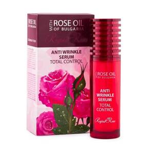 Pleťové sérum proti vráskám totální kontrola s růžovým olejem Regina Roses 40 ml