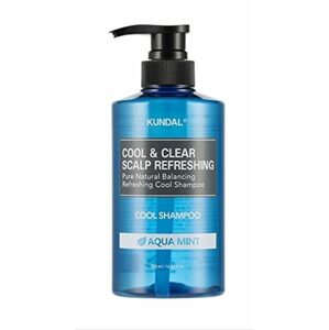 KUNDAL Přírodní šampon Cool & Clear Scalp Refreshing Cool Shampoo Aqua Mint (500 ml)