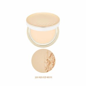 THE FACE SHOP Pudr fmgt Gold Collagen Ampoule Two-Way Pact - #201 Apricot Beige