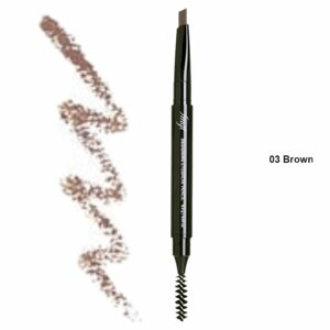 THE FACE SHOP Tužka na obočí s kartáčkem fmgt Designing Eyebrow Pencil - #03 Brown