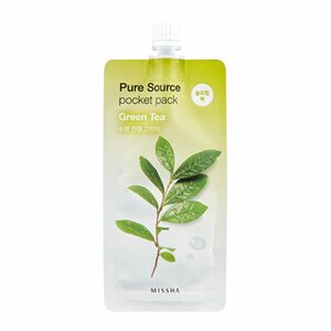MISSHA Noční maska Pure Source Pocket Pack Sleeping Mask - Green Tea (10 ml)