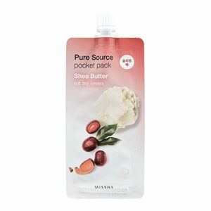 MISSHA Noční maska Pure Source Pocket Pack Sleeping Mask - Shea Butter (10 ml)