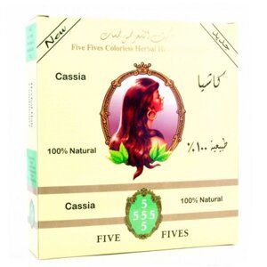Five Fives Cassia, bezbarvý regenerační zábal na vlasy, 100 g,