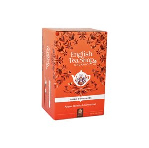 English Tea Shop BIO čaj Jablko, šípek, skořice, 20 sáčků,
