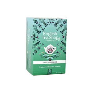 English Tea Shop BIO čaj Brusinka, ibišek, šípek, 20 sáčků,