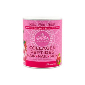 Altevita Collagen peptides příchuť jahoda, 300 g,