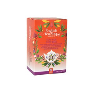English Tea Shop BIO čaj MIX Pro pilné včelky, 20 sáčků,