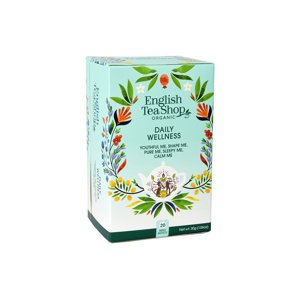 English Tea Shop BIO čaj MIX Každodenní wellness, 20 sáčků,