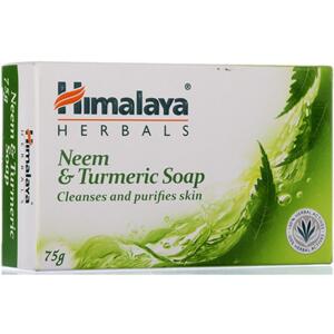 Himalaya Mýdlo s neemem, citronem a kurkumou, 75 g,