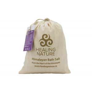 Healing Nature Himálajská koupelová sůl s květem levandule, 1 kg,