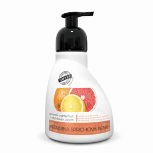 GREEN IDEA Sprchová pěna - pomeranč a grapefruit s rakytníkovým olejem 300 ml