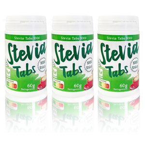 Steviola - Stévia tablety 1000tbl. 3 ks: 3000 ks