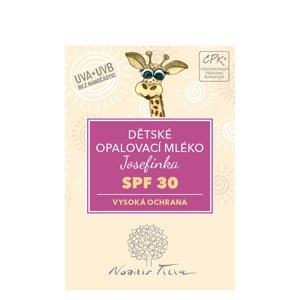 Nobilis Tilia Dětské opalovací mléko Josefínka SPF 30 3 ml - VZOREK