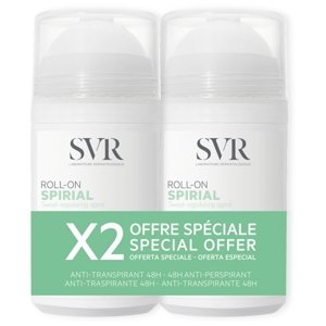 SVR Spirial 48H Anti-Perspirant Deodorant Roll-On 2x50ml