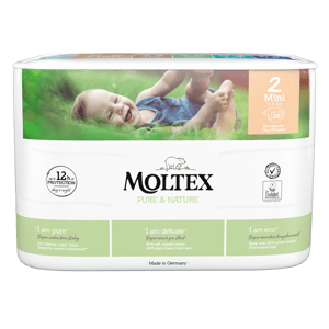 MOLTEX Pure&Nature Plenky 2 Mini (3-6 kg) 38 ks