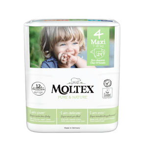 MOLTEX Pure&Nature Plenky 4 Maxi (7-14 kg) 29 ks
