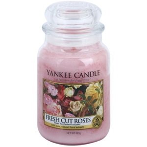 Yankee Candle Fresh Cut Roses vonná svíčka 623g