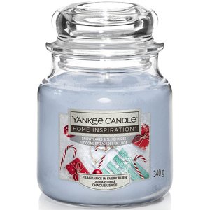 Yankee Candle Home Inspiration Snowflakes & Sleighrides 340 g