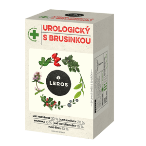 Leros Urologický čaj s brusinkou nálevové sáčky 20x1,5 g