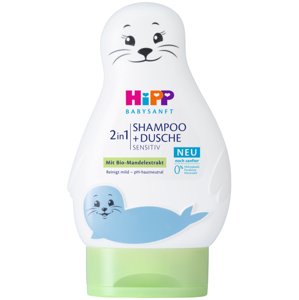 HiPP Babysanft Šampón "Vlasy & Tělo" Lachtan 200 ml