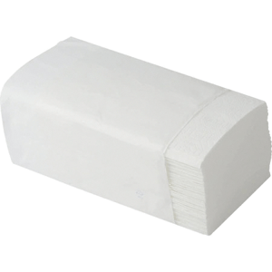 Papírové ručníky ZZ, 200 x 250 mm, 150 ks, 2 vrs., bílé