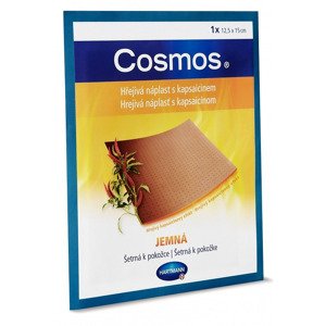 Cosmos Hřejivá náplast s kapsaicinem jemná 12,5 x 15 cm 1 ks