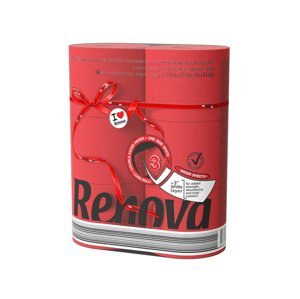 RENOVA Maxi modrý 3-vrstvý 6 ks Barva: Červená