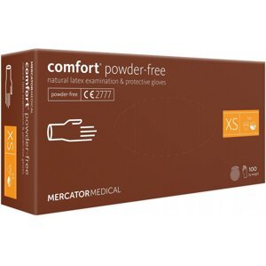Mercator Medical Comfort Powder-Free nepudrované 100 ks Rozměr: XS