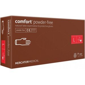 Mercator Medical Comfort Powder-Free nepudrované 100 ks Rozměr: L