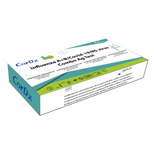 CorDx 4v1 kombinovaný test na chřipku a COVID-19