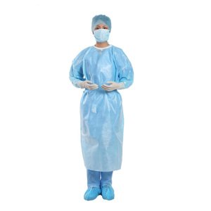 Plášť izolační MediCross 125x150cm, modrý, 10ks