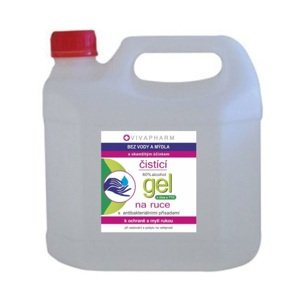VivaPharm Antibakteriální čistící gel na ruce kanystr 3 l