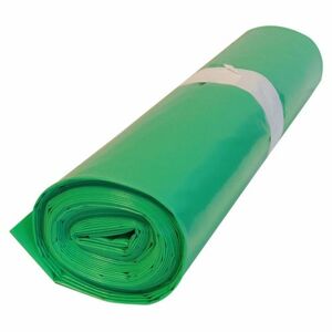 LDPE Pytle na odpad, 70 x 110 cm, 15 ks Barva: Zelená