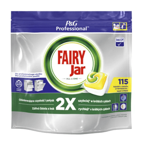 Jar Fairy Professional All in 1 kapsle do myčky nádobí 115 ks