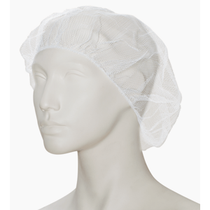 Čepice z nylonové síťoviny, 100 ks, bílá Rozměr: XL
