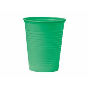 UNIGLOVES Kelímky plastové barevné, 100 ks Barva: Zelená