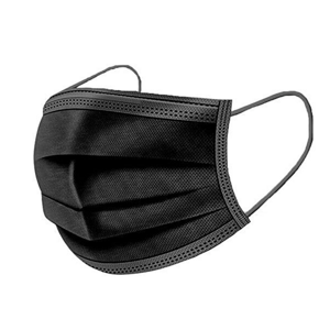 Disposable Mask Rouška jednorázová ochranná, 10 ks, černá
