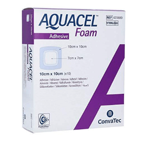 Convatec Aquacel Foam Adhezivní pěnové krytí - PATA, 5 ks Rozměr: 19,8x14 cm