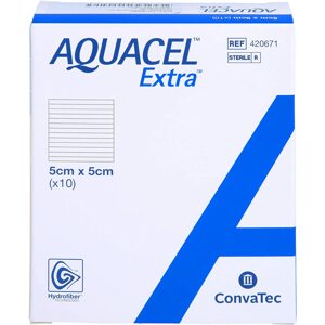 Aquacel extra 5 x 5cm 10 ks Rozměr: 10x10 cm