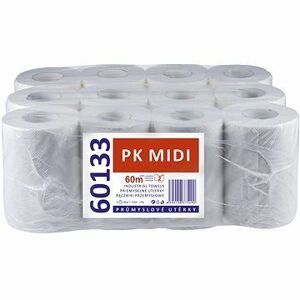 Linteo Papírové ručníky PK MIDI, 2 vrst., 12 rolí, celulóza