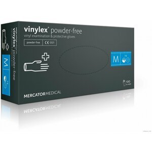 Mercator Medical Vinylex vinylové nepudrované 100 ks Rozměr: M